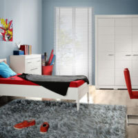 Meble młodzieżowe Snow od producenta Forte