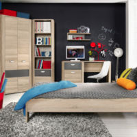 Meble młodzieżowe Yoop od producenta Black Red White